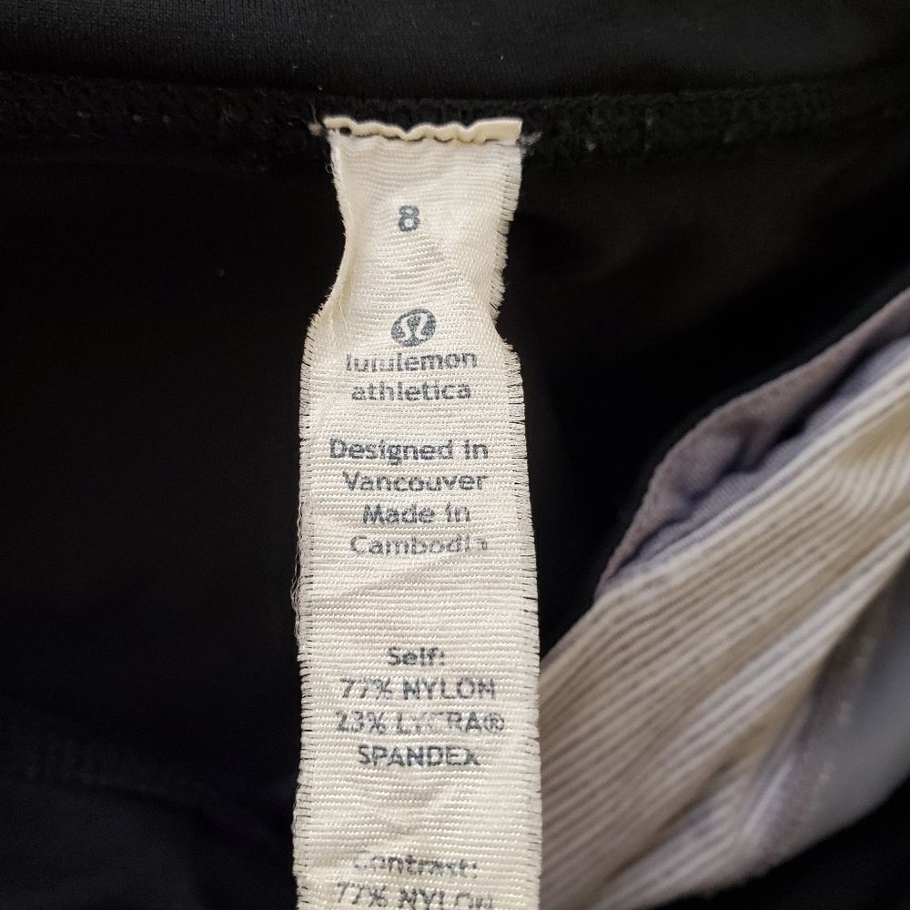 Lululemon Run A Marathon Cropped Leggings sz 8 - Picture 12 of 13